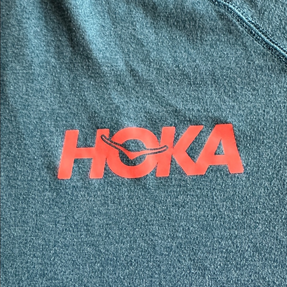 rabbit x Hoka 1/4 Zip Green S - Picture 6 of 7